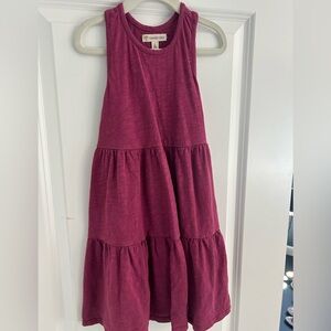 Tucker & Tate Burgundy Racerback Cotton Dress